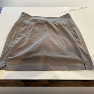 Athleta Taupe Mini Skirt